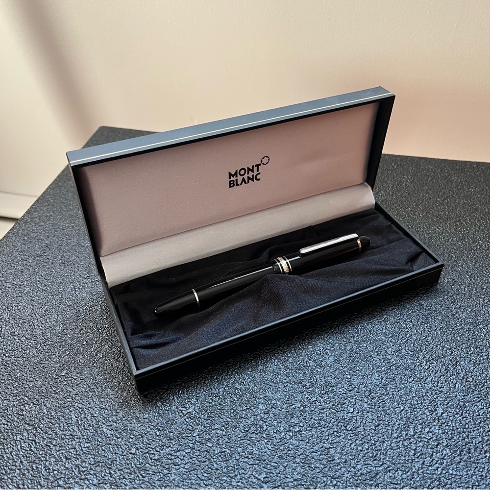 MONT BLANC - Meisterstück Platinum Coated LeGrand Ballpoint Pen